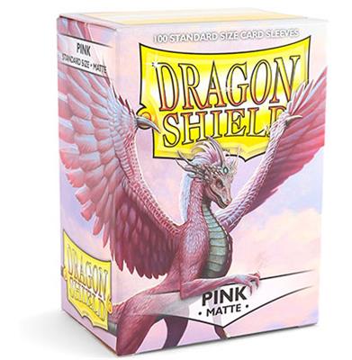 Disney Lorcana - Dragon Shield - Pink sleeves (100 pack) - Sleeves -