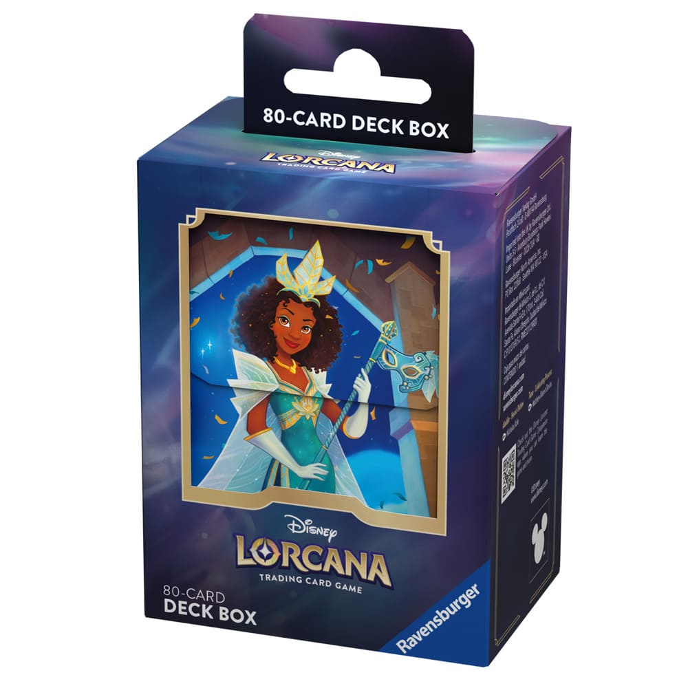Disney Lorcana - Disney Lorcana - Shimmering Skies Tiana deckbox - Deck Boxes - Shimmering Skies