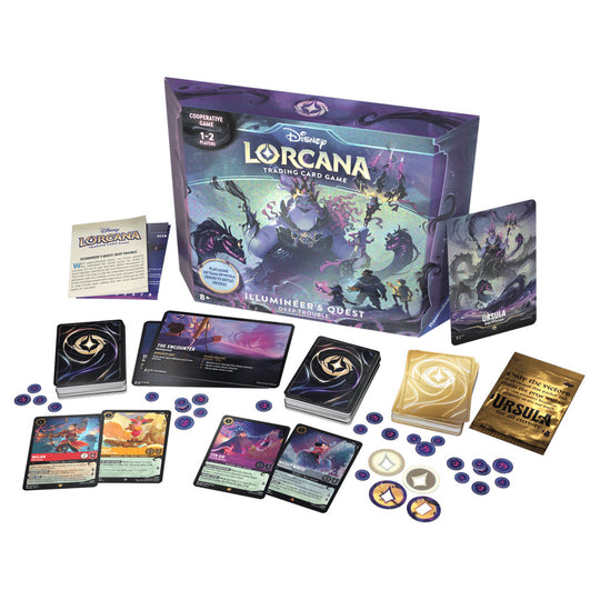 Disney Lorcana - Disney Lorcana - Ursula's Return Illumineer's Quest Deep Trouble - Gift Set - Ursula's Return