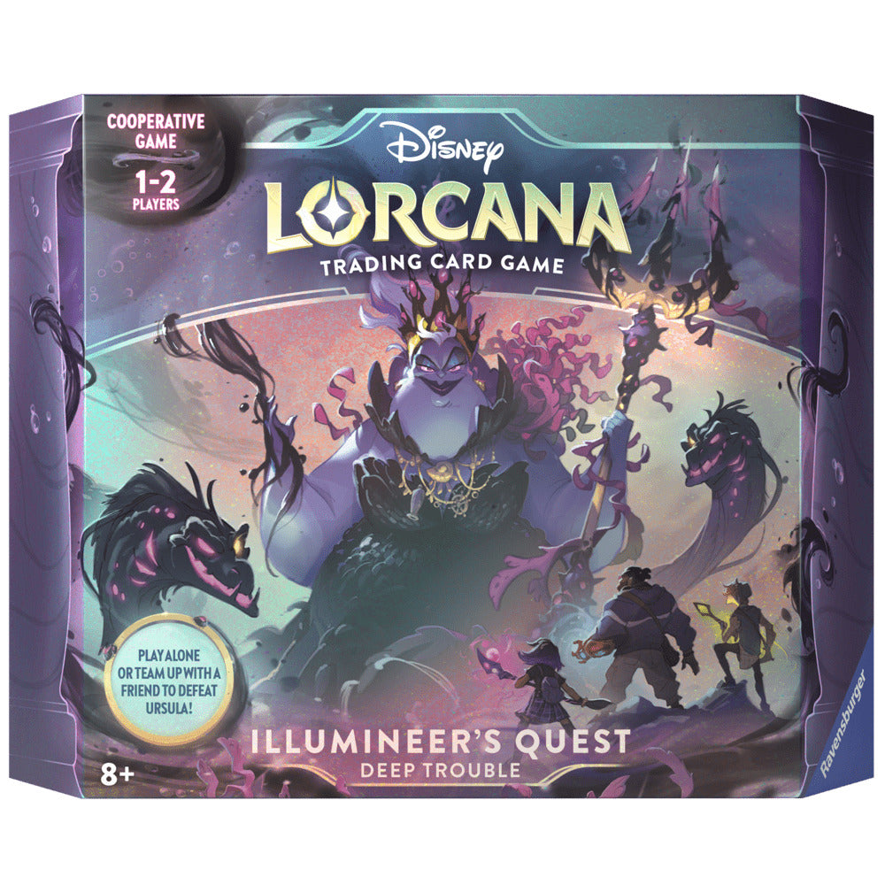 Disney Lorcana - Disney Lorcana - Ursula's Return Illumineer's Quest Deep Trouble - Gift Set - Ursula's Return
