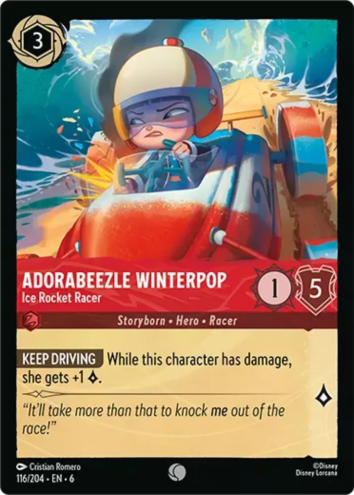 6AZS - 116 - Adorabeezle Winterpop - Ice Rocket Racer