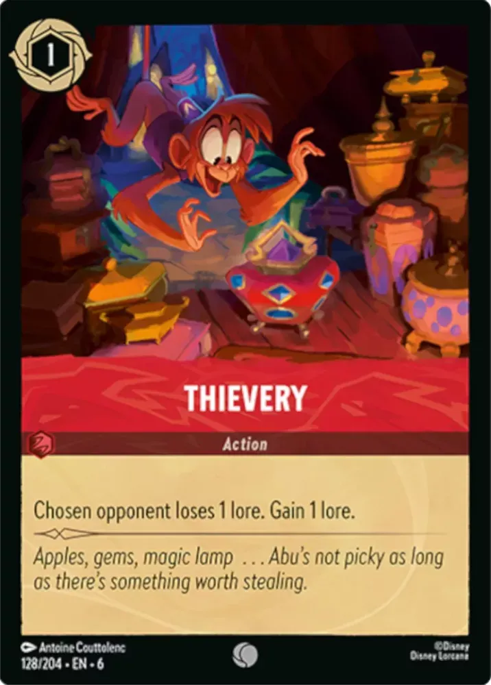 6AZS - 128 - Thievery - Foil