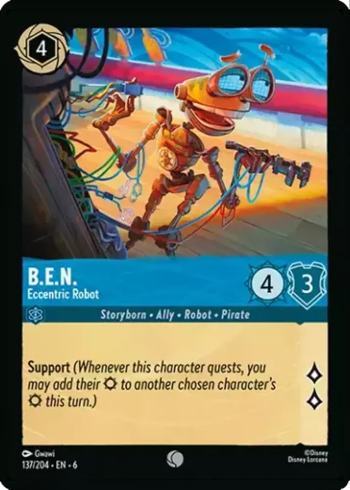 6AZS - 137 - B.E.N. - Eccentric Robot