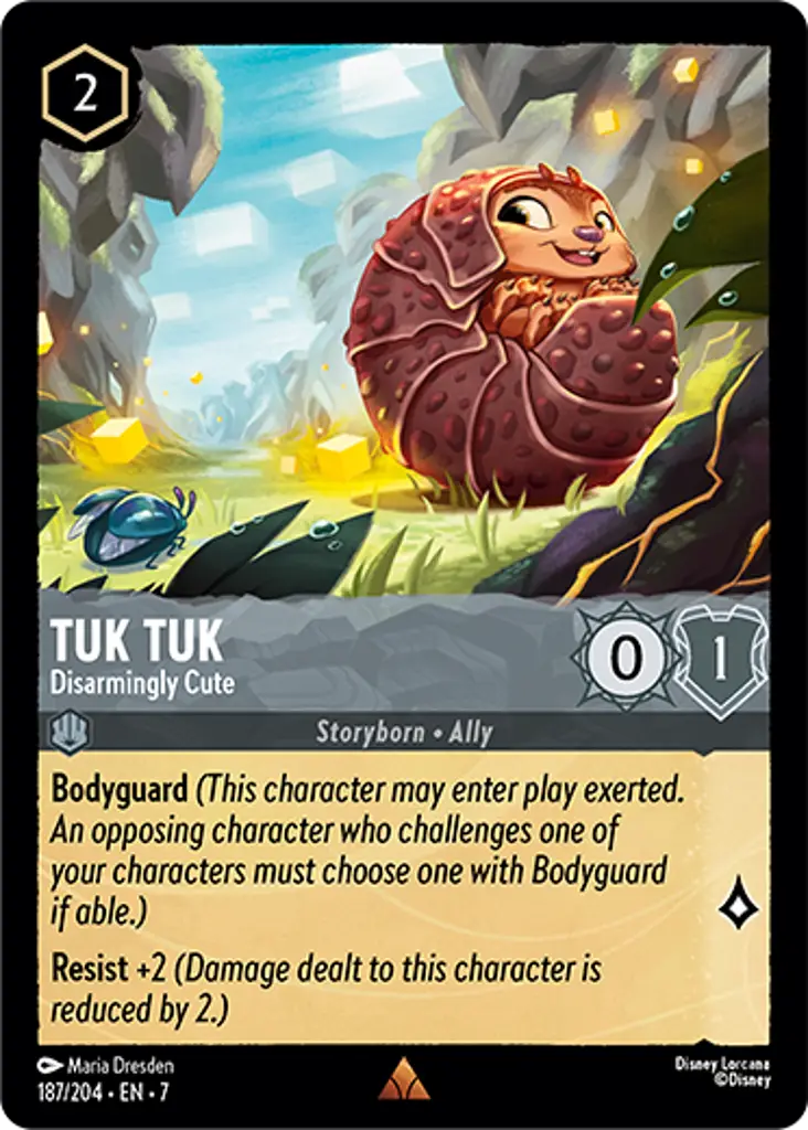 7ARI - 187 - Tuk Tuk - Disarminaly Cute - Foil