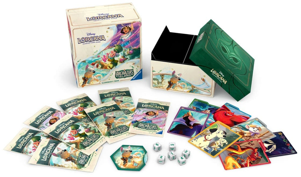 Disney Lorcana Archazia's Island Illumineer's Trove set 7