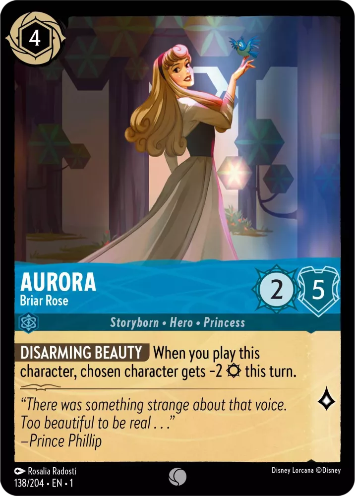 Disney Lorcana - 1TFC - 138 - Aurora - Briar Rose - Singles - The First Chapter