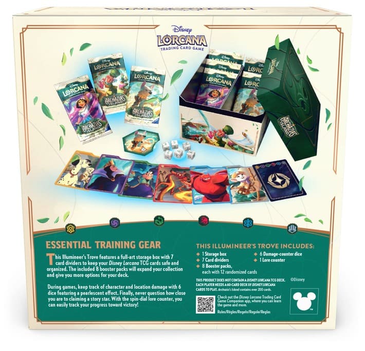Disney Lorcana Archazia's Island Illumineer's Trove set 7