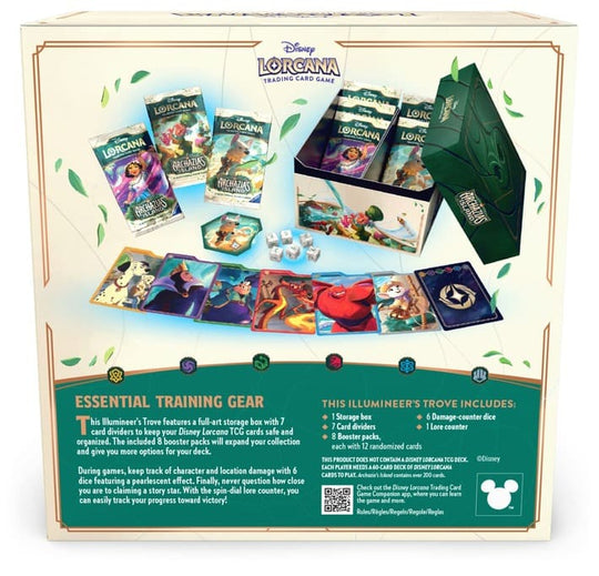 Disney Lorcana Archazia's Island Illumineer's Trove set 7