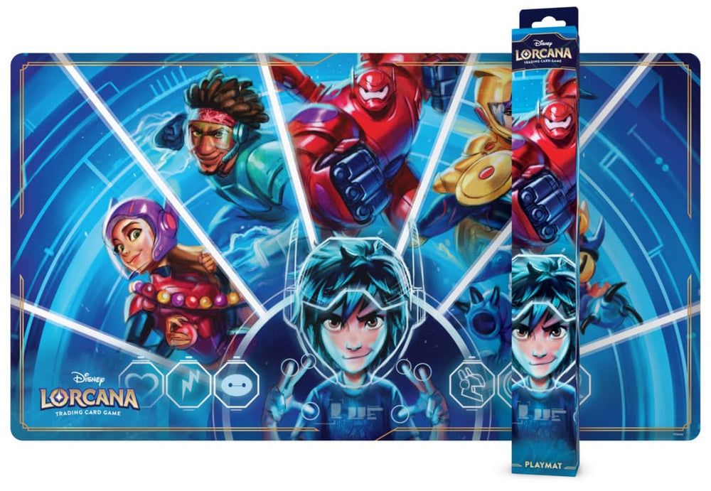 Disney Lorcana Archazia's Island Playmat Big Hero 6 Baymax