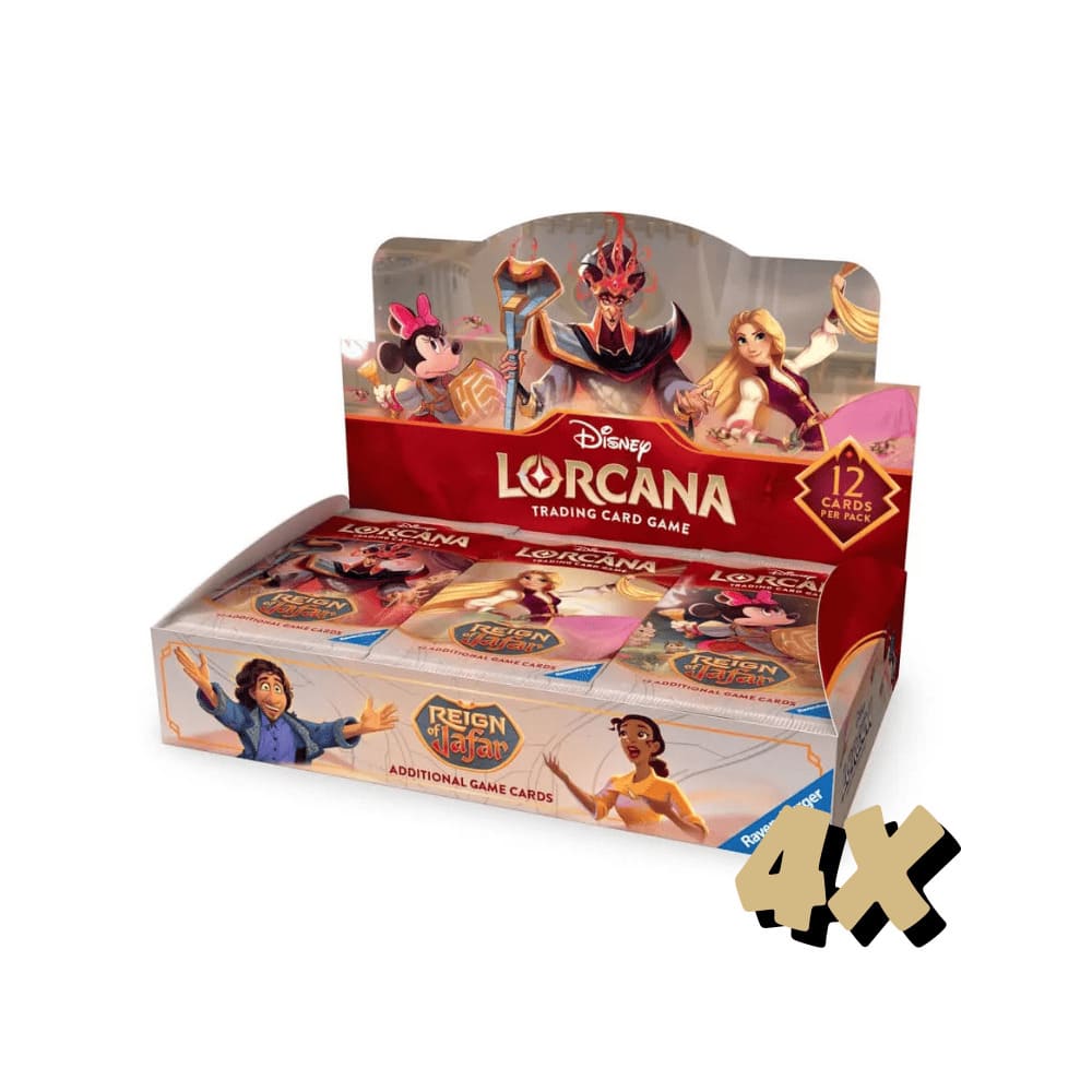 Disney Lorcana Reign of Jafar Boosterbox Case set 8