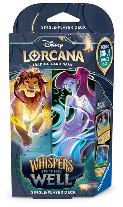 Disney Lorcana Whispers in the Well Starter Deck Simba Meg1