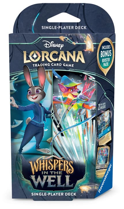 Disney Lorcana Whispers in the Well Starter Deck Judy Hopps Robin Hood