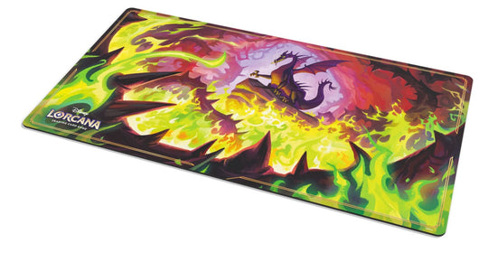 Disney Lorcana Winterspell Dragon Fire Playmat set 11