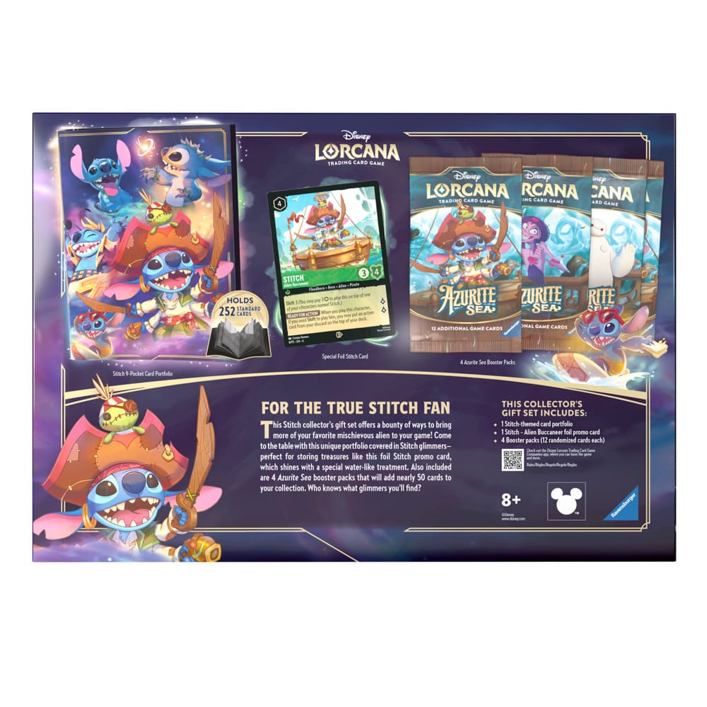 Disney Lorcana Azurite Sea - Stitch Collector's Gift Set